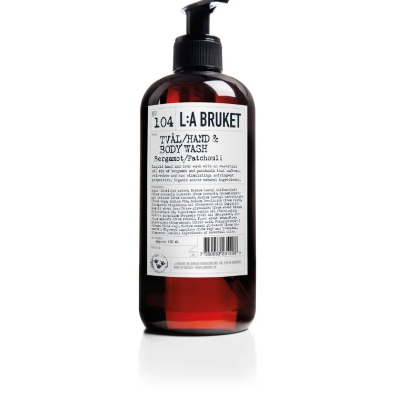 New 104 LIQUID SOAP BERGAMOT/PATCHOULI Hidratación|Retinol
