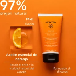 Best Acondicionador Brillo y Vitalidad con Miel y Naranja Tratamientos Capilares