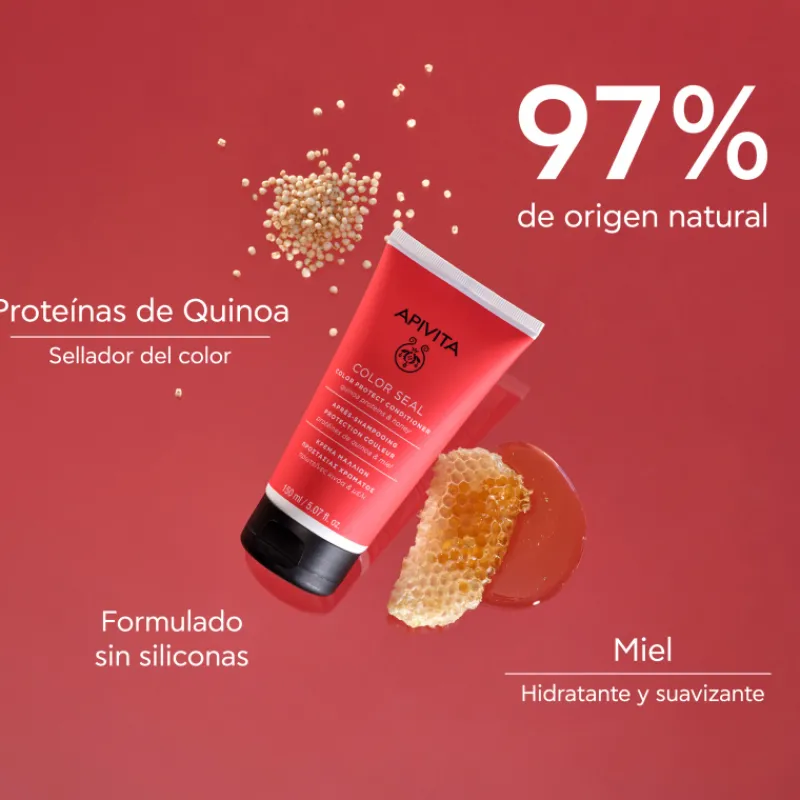 Hot Acondicionador Sellador del Color con Proteína de Quinoa y Miel Tratamientos Capilares