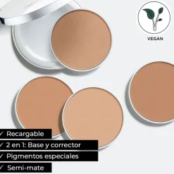 Hot All In One Cream Foundation Antiojeras Y Corrector|Base De Maquillaje