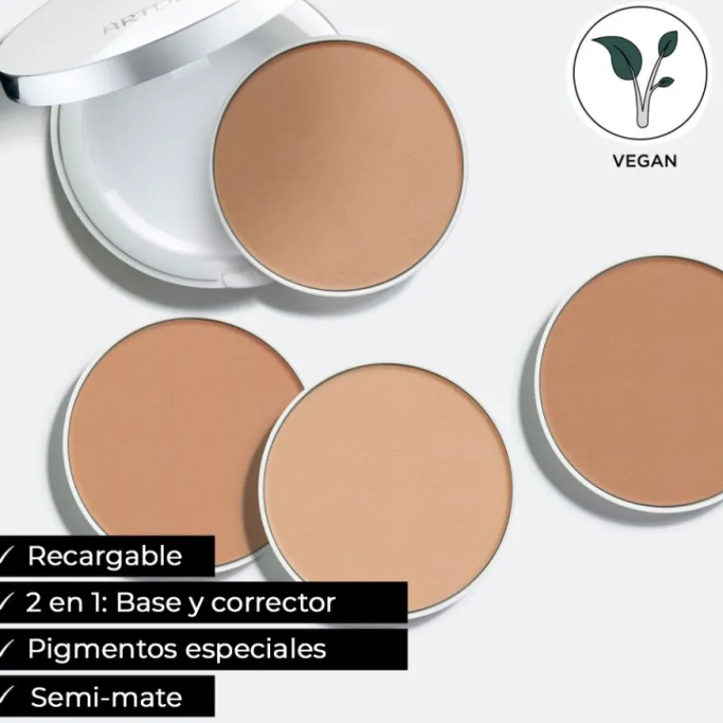 Hot All In One Cream Foundation Antiojeras Y Corrector|Base De Maquillaje