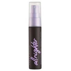 Hot ALL NIGHTER SETTING SPRAY TRAVEL SIZE SPRAY FIJADOR DE MAQUILLAJE Acabado
