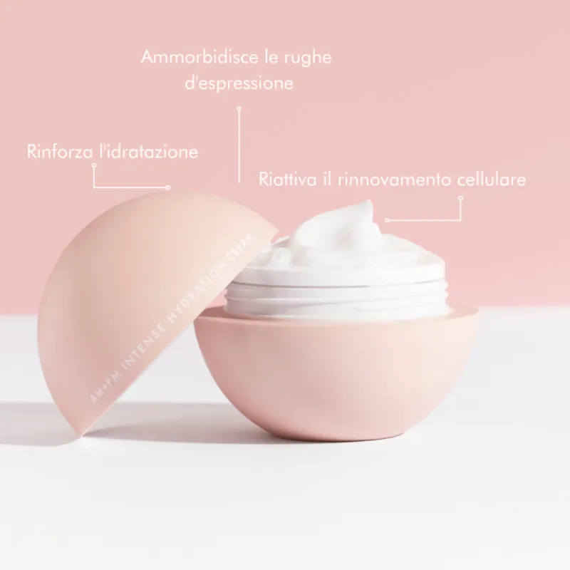 AM+PM Intense Hydration Cream Niacinamida|Acido Hialurónico