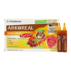 ARKOREAL JALEA REAL ROYAL FRUITS 20 AMPOLLAS Vitaminas Y Minerales|Complementos Alimenticios