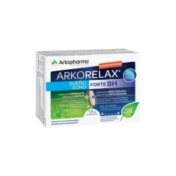 New ARKORELAX SUEÑO FORTE 8H 30 COMPRIMIDOS Vitaminas Y Minerales|Complementos Alimenticios