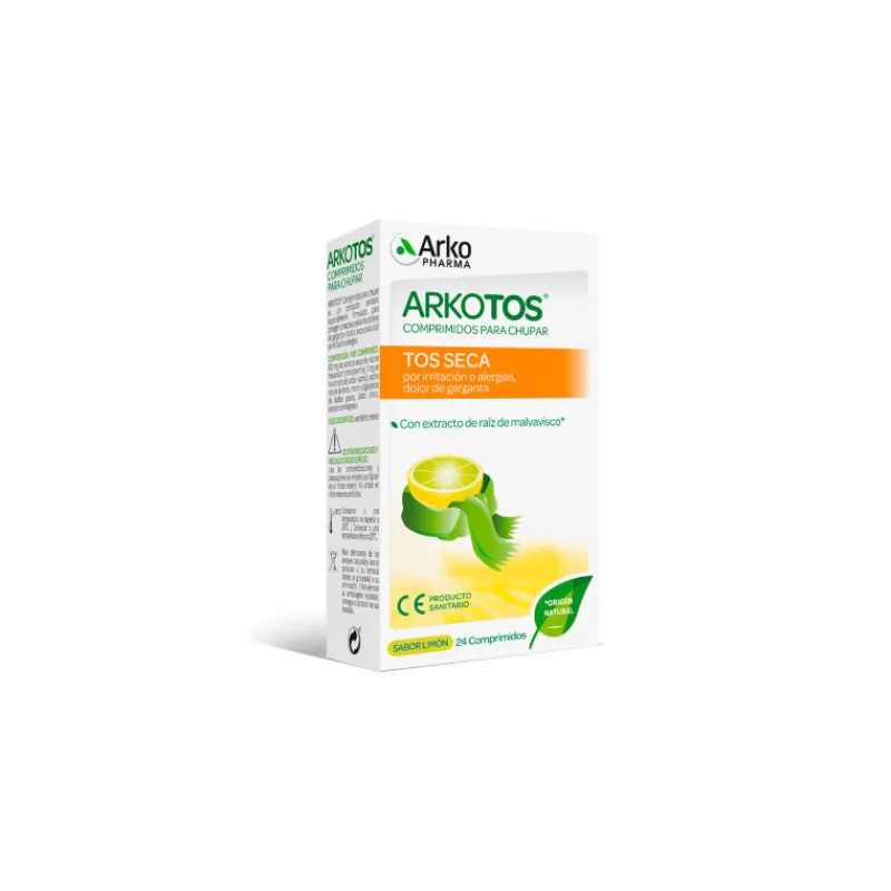 Hot ARKOTOS - 24 COMPRIMIDOS PARA LA TOS Vitaminas Y Minerales|Complementos Alimenticios