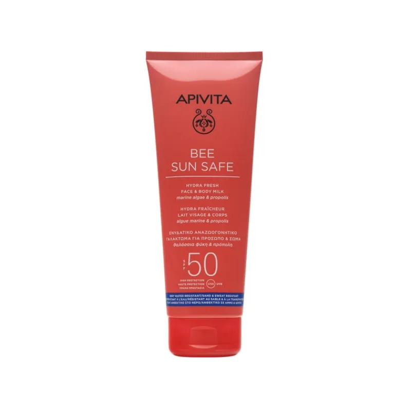 New BEE SUN SAFE HYDRA FRESH LECHE SPF50 200ML Corporal
