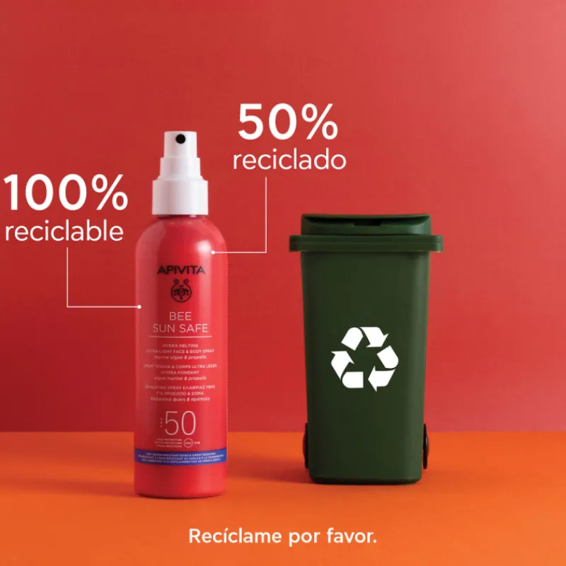 Outlet Bee Sun Safe Hydra Fresh Spray para Rostro y Cuerpo SPF 50 Corporal