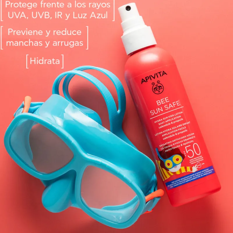Bee Sun Safe Hydra Sun Loción Spray para Niños SPF 50 Corporal