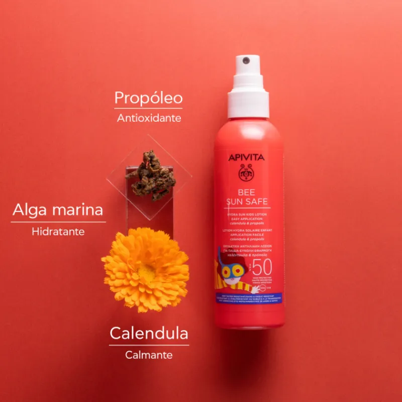 Bee Sun Safe Hydra Sun Loción Spray para Niños SPF 50 Corporal