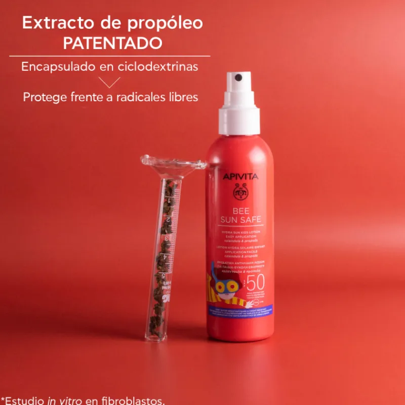Bee Sun Safe Hydra Sun Loción Spray para Niños SPF 50 Corporal
