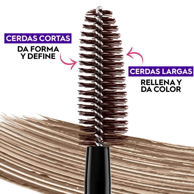 BIG BUSH BROW GEL VOLUMINIZADOR DE CEJAS CON COLOR Gel & Máscara De Cejas
