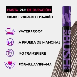BIG BUSH BROW GEL VOLUMINIZADOR DE CEJAS CON COLOR Gel & Máscara De Cejas