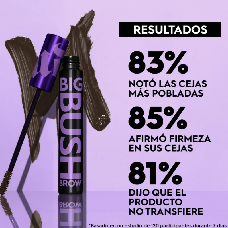BIG BUSH BROW GEL VOLUMINIZADOR DE CEJAS CON COLOR Gel & Máscara De Cejas