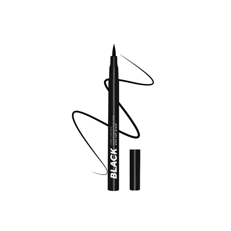 Online Black Eyeliner With Soft Brush Eyeliner