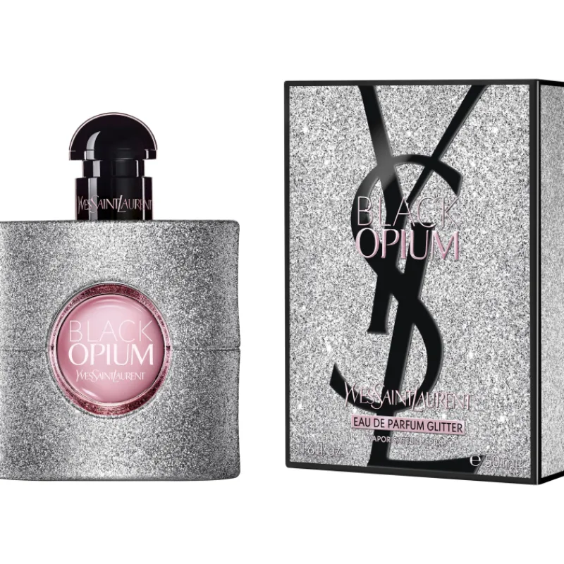 Clearance Black Opium Eau de Parfum Glitter Mujer Eau De Parfum Mujer