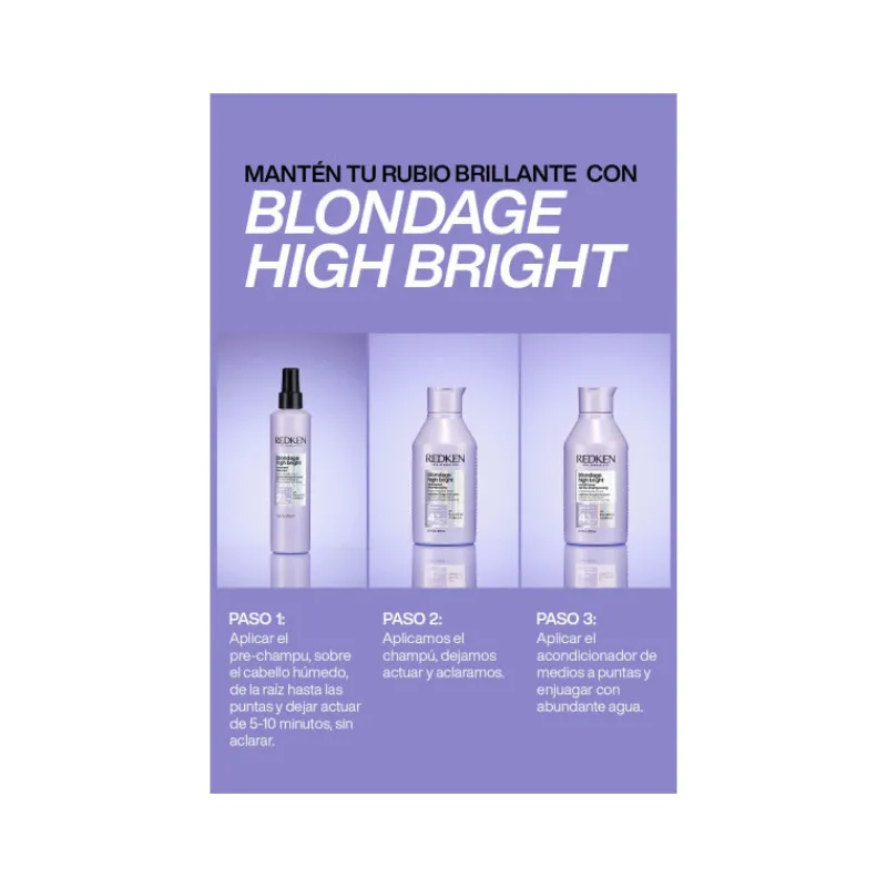 Discount BLONDAGE HIGH BRIGHT CHAMPÚ 300ML Shampoo