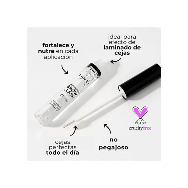 New Brow Lash Laminator Gel & Máscara De Cejas