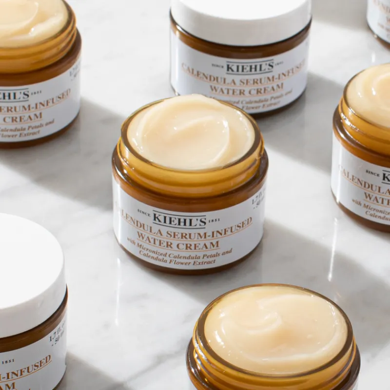 Outlet Calendula Serum-Infused Water Cream Luminosidad|Arrugas