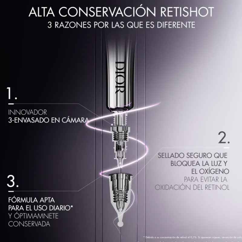 Online CAPTURE TOTALE RETISHOTConcentrado de noche con retinol - renovador de la calidad de la piel Luminosidad|Arrugas