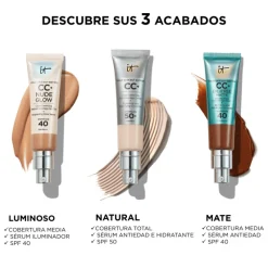 New CC+ NUDE GLOW BASE DE MAQUILLAJE CON SPF 40+ Fondo De Maquillaje