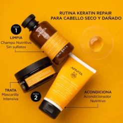 Sale Champú Keratin Repair Nutritivo y Reparador para Cabello Seco y Dañado Tratamientos Capilares