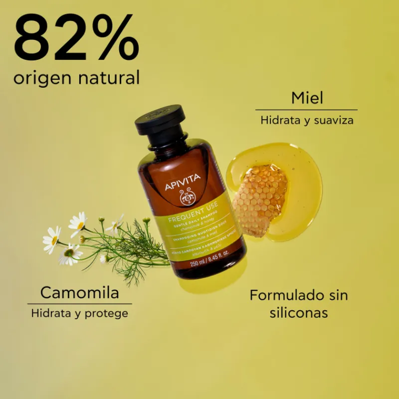 Hot Champú Suave uso Diario Tratamientos Capilares