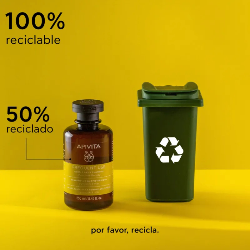 Hot Champú Suave uso Diario Tratamientos Capilares