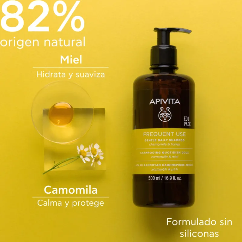 New Champú Suave Uso Diario Tratamientos Capilares