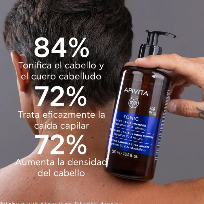Online Champú Tonificante para Hombre para la Caída del Cabello 500 ml Estuches|Tratamientos Capilares
