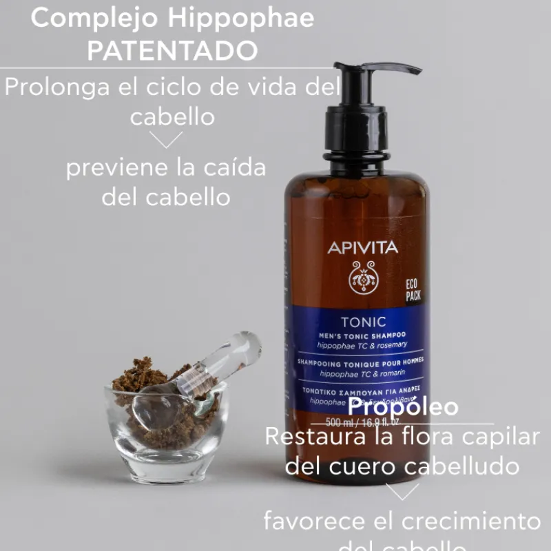 Online Champú Tonificante para Hombre para la Caída del Cabello 500 ml Estuches|Tratamientos Capilares