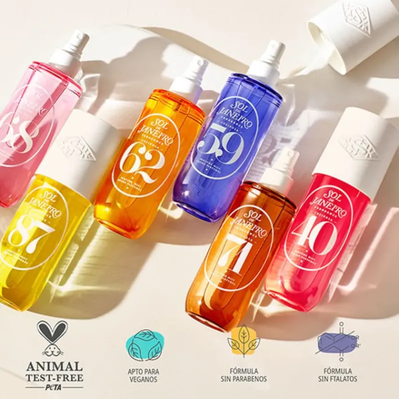 Hot Cheirosa 40 Bom Dia Bright Perfume Mist Cuidado Ocasional|Hidratación