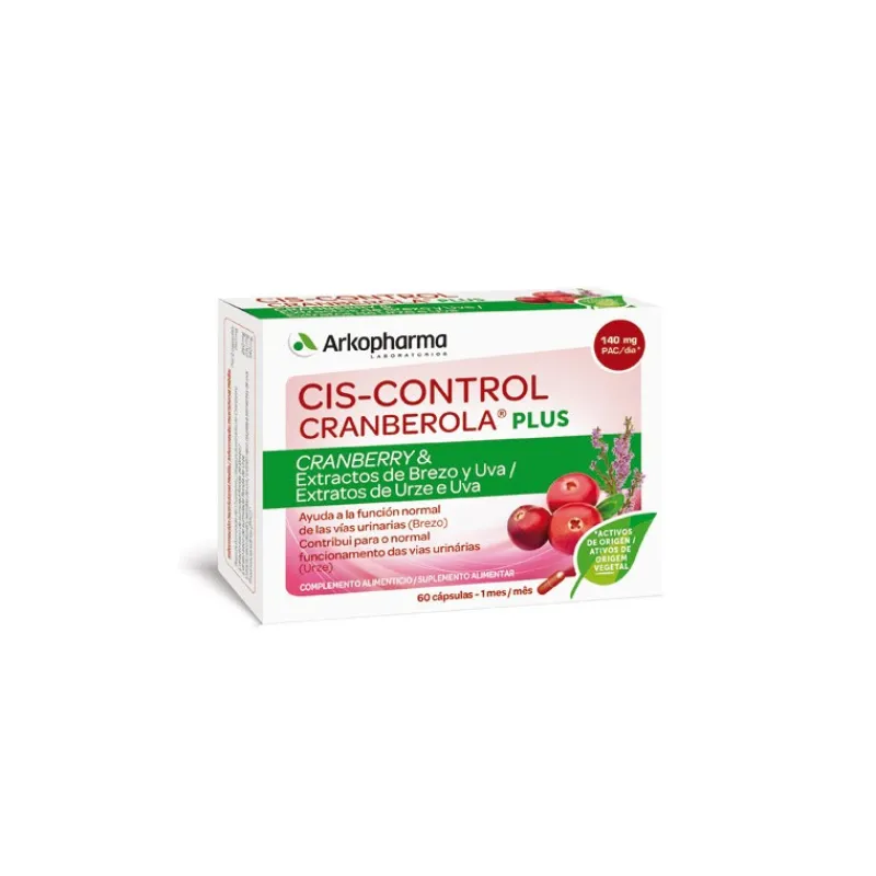 Sale CIS-CONTROL CRANBEROLA PLUS 60 CÁPSULAS Vitaminas Y Minerales|Complementos Alimenticios