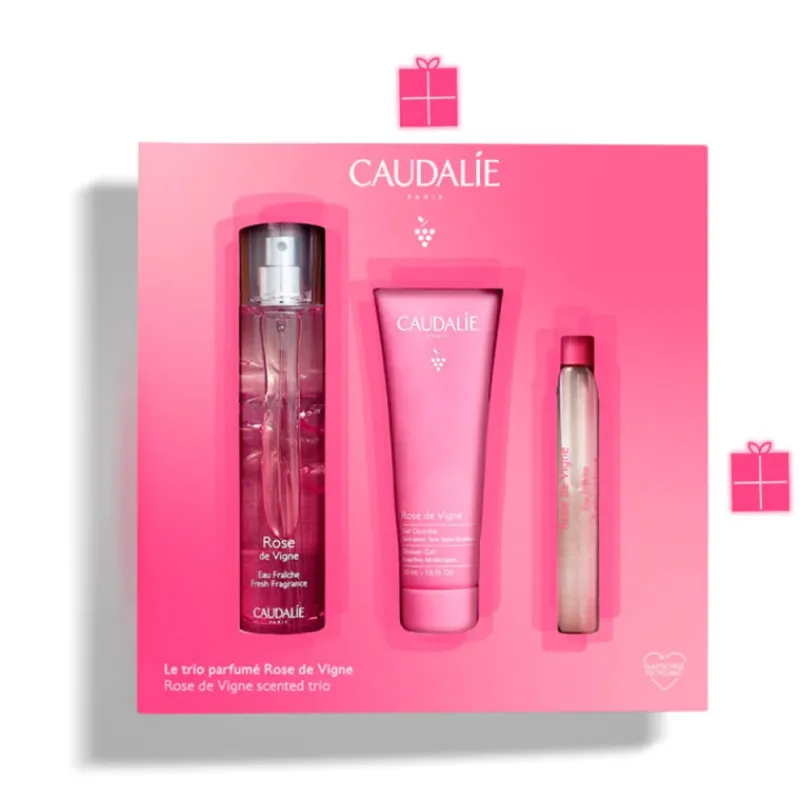 Outlet COFRE TRÍO PERFUMADO ROSE DE VIGNE Estuches|Corporal