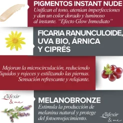 New Color Dren Crema Maquillaje para Piernas Drenante Estiliza Corporal