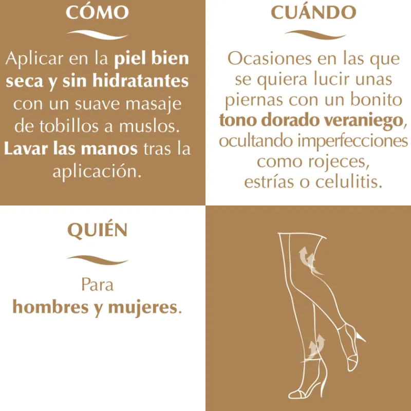 New Color Dren Crema Maquillaje para Piernas Drenante Estiliza Corporal