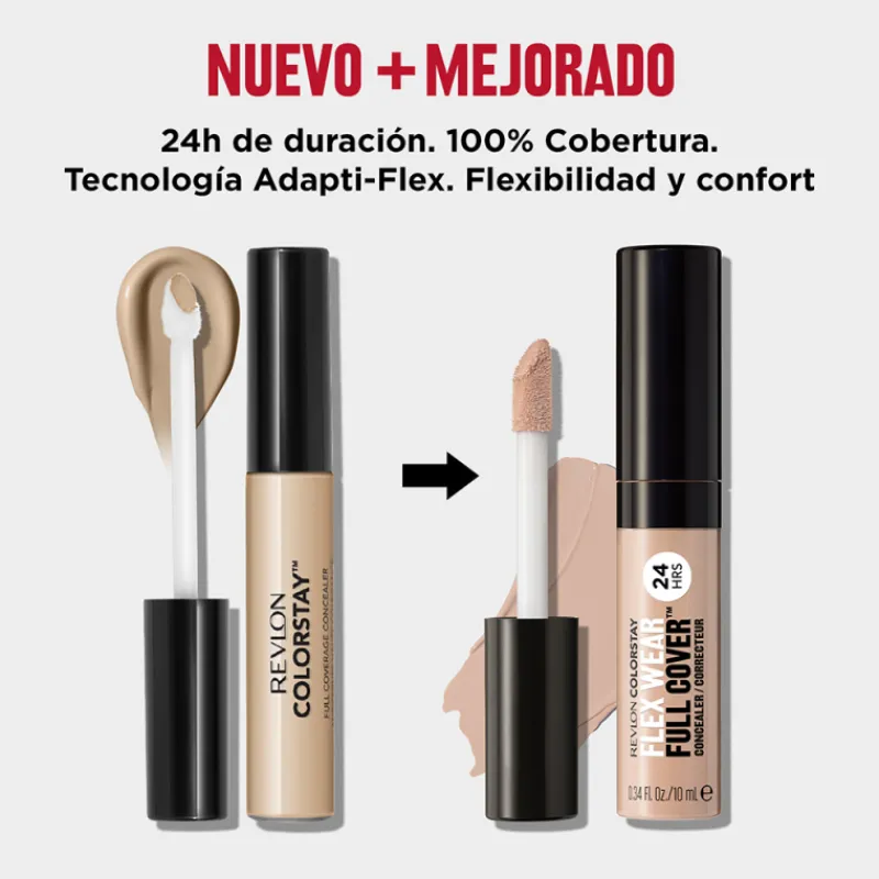 Outlet ColorStay Flex Wear Full Cover Concealer Antiojeras Y Corrector