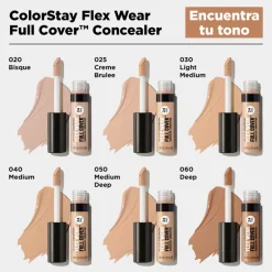 Outlet ColorStay Flex Wear Full Cover Concealer Antiojeras Y Corrector