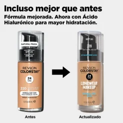 Hot Colorstay Makeup Piel Normal y Seca Spf20 Fondo De Maquillaje