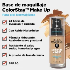 Hot Colorstay Makeup Piel Normal y Seca Spf20 Fondo De Maquillaje