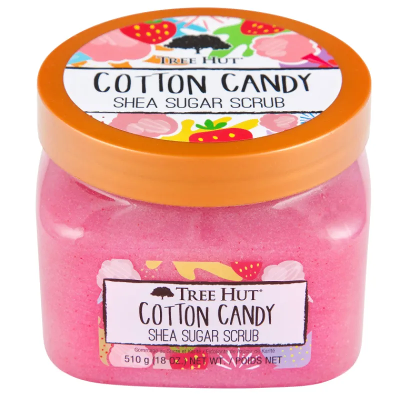 Hot Cotton Candy Shea Sugar Scrub Vitamina A|Vitamina C