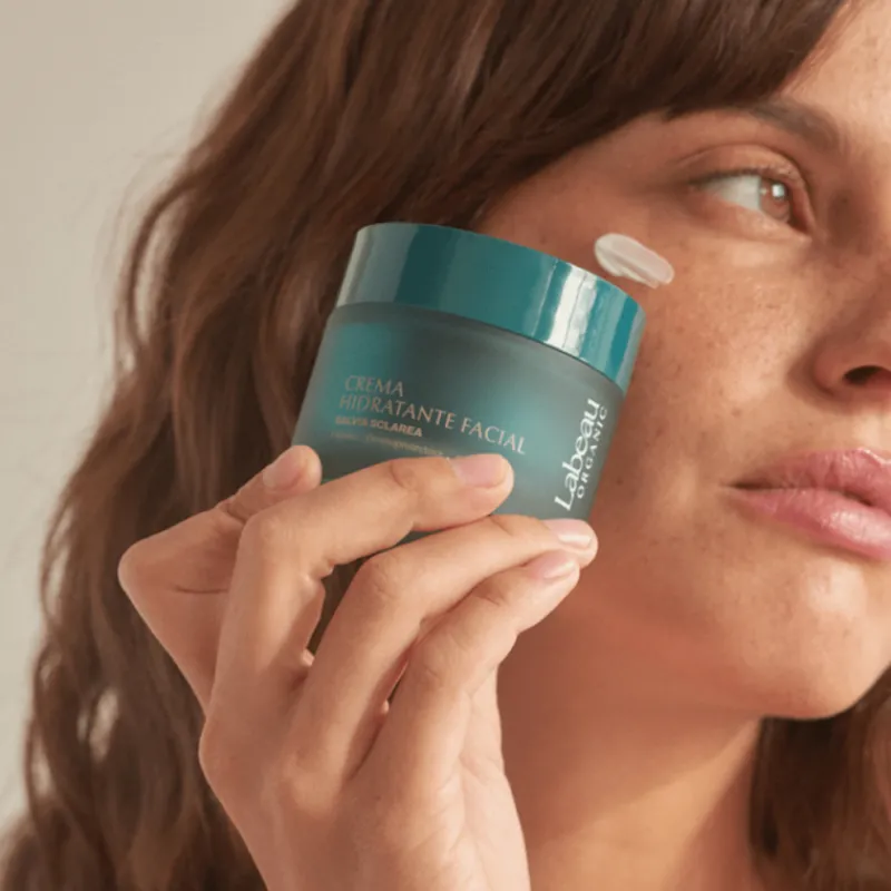 New Crema Hidratante Facial con Salvia Sclarea Tratamiento|Hidratación