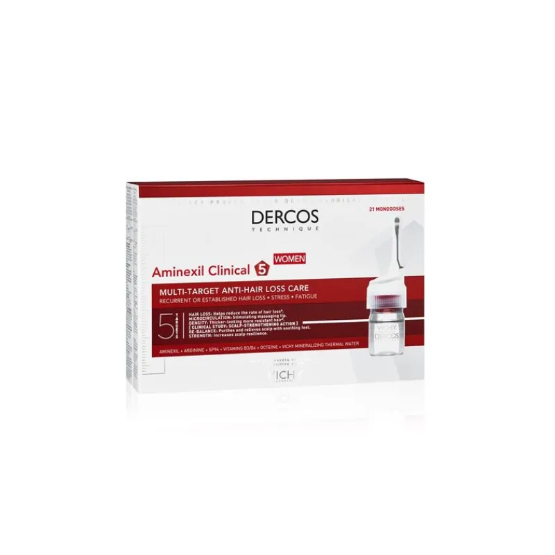 Best DERCOS TECHNIQUE AMINEXIL CLINICAL 5 TRATAMIENTO ANTICAÍDA Tratamientos Capilares