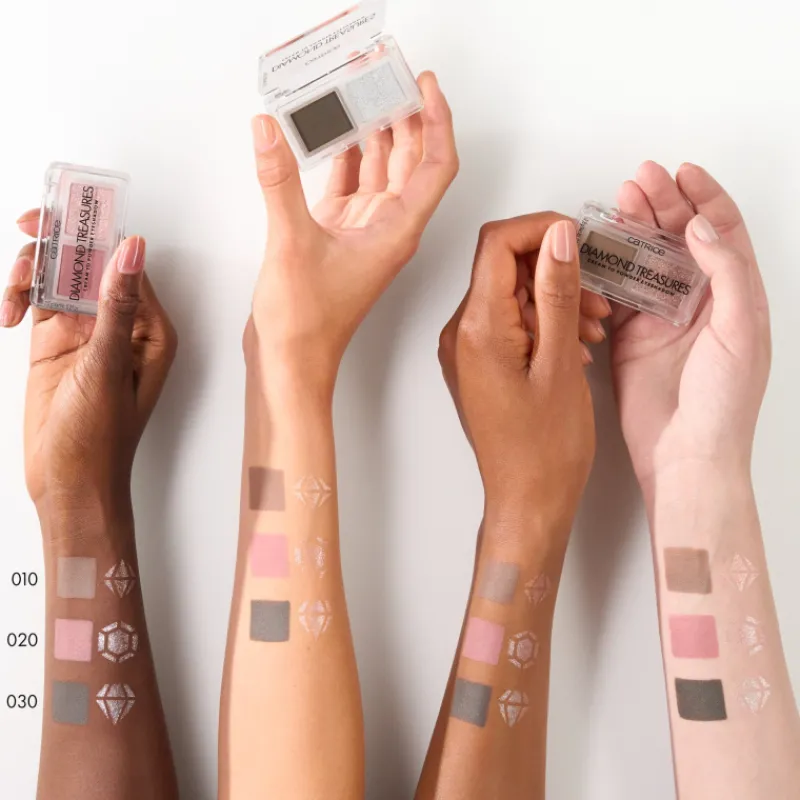 New Diamond Treasures Cream to Powder Eyeshadow Sombras