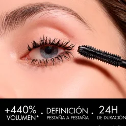 Discount SHOW OVERVOLUMEMáscara de pestañas efecto volumen extremo 24 horas - definición pestaña a pestaña Máscara De Pestañas