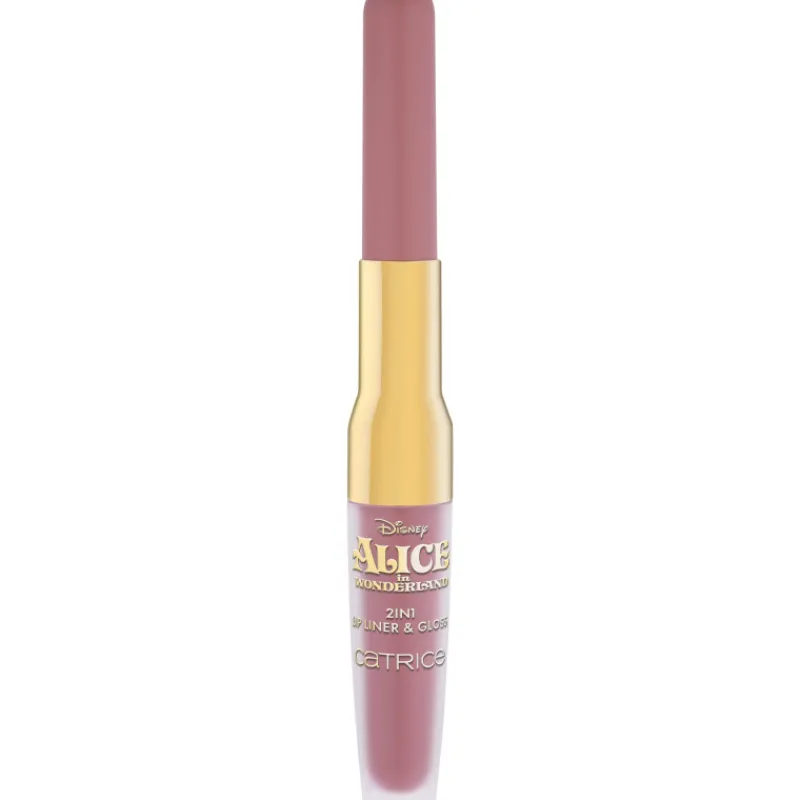 Discount Disney Alice in Wonderland 2in1 Lip Liner & Gloss Lip Gloss|Perfilador
