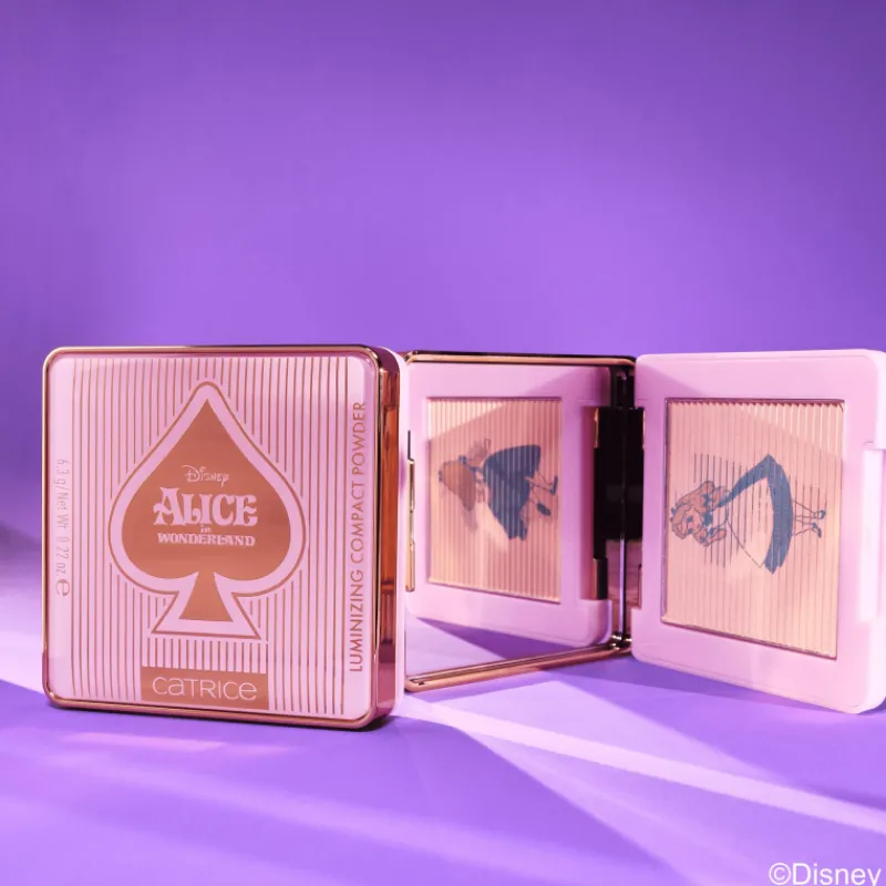 Clearance Disney Alice in Wonderland Luminizing Compact Powder Polvos|Iluminador & Corrector