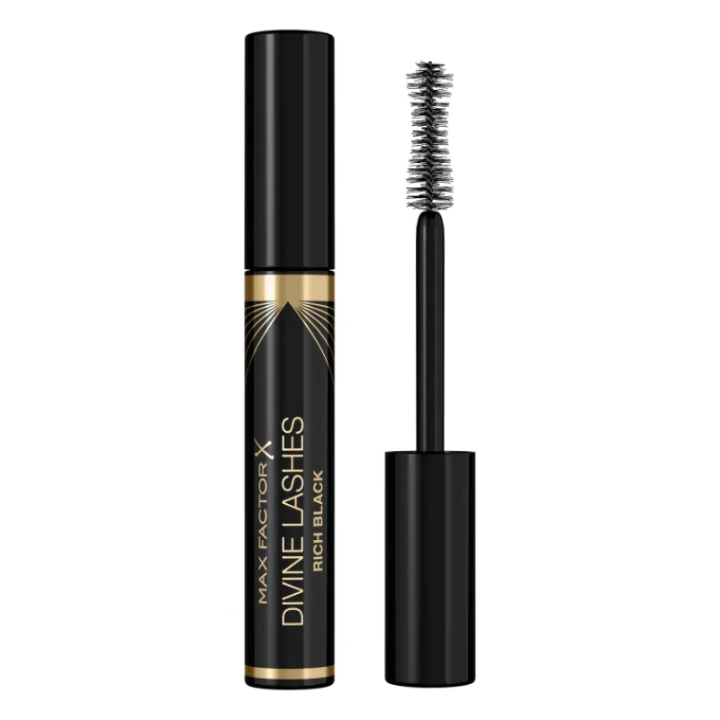 New Divine Lashes Clean Rich Black Máscara De Pestañas