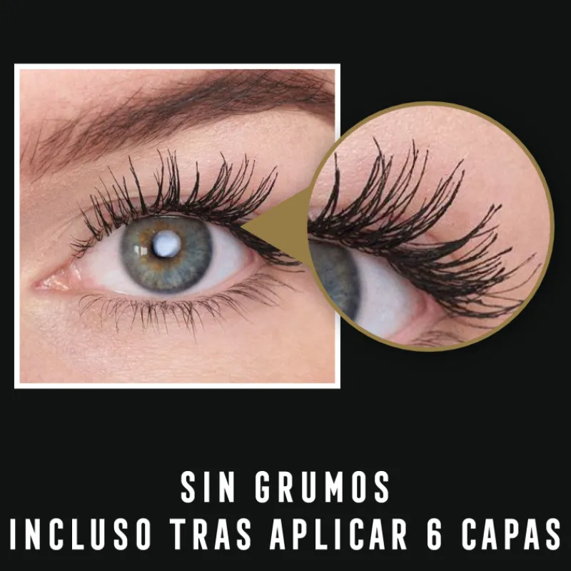 New Divine Lashes Clean Rich Black Máscara De Pestañas