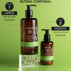 Hot Ecopack Mountain Tea Gel De Baño con Aceites Esenciales Estuches